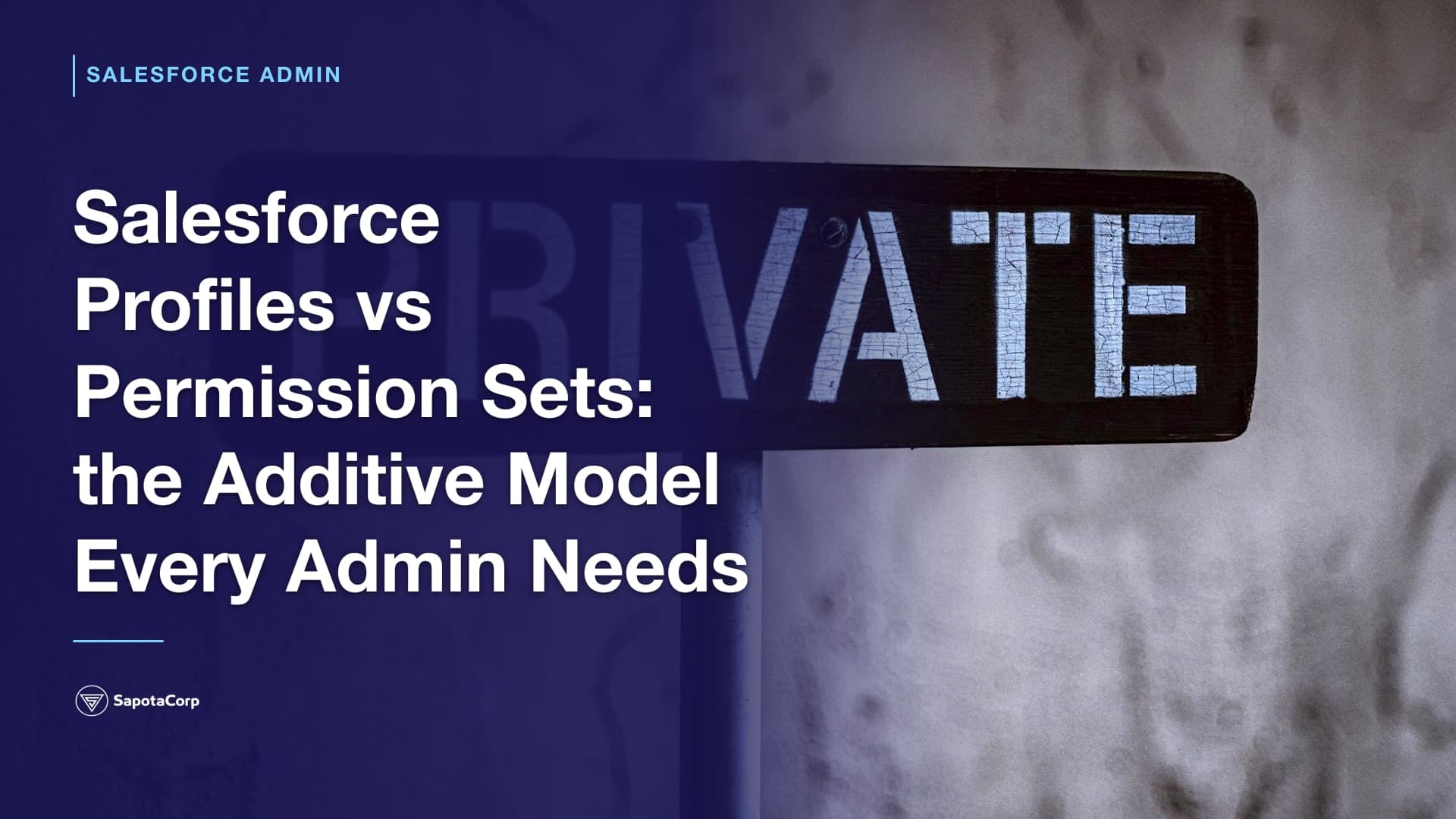 Salesforce Profiles vs Permission Sets: the Additive Model Every Admin Needs