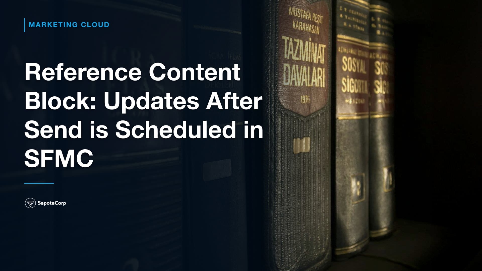 Reference Content Block: Updates After Send is Scheduled in SFMC