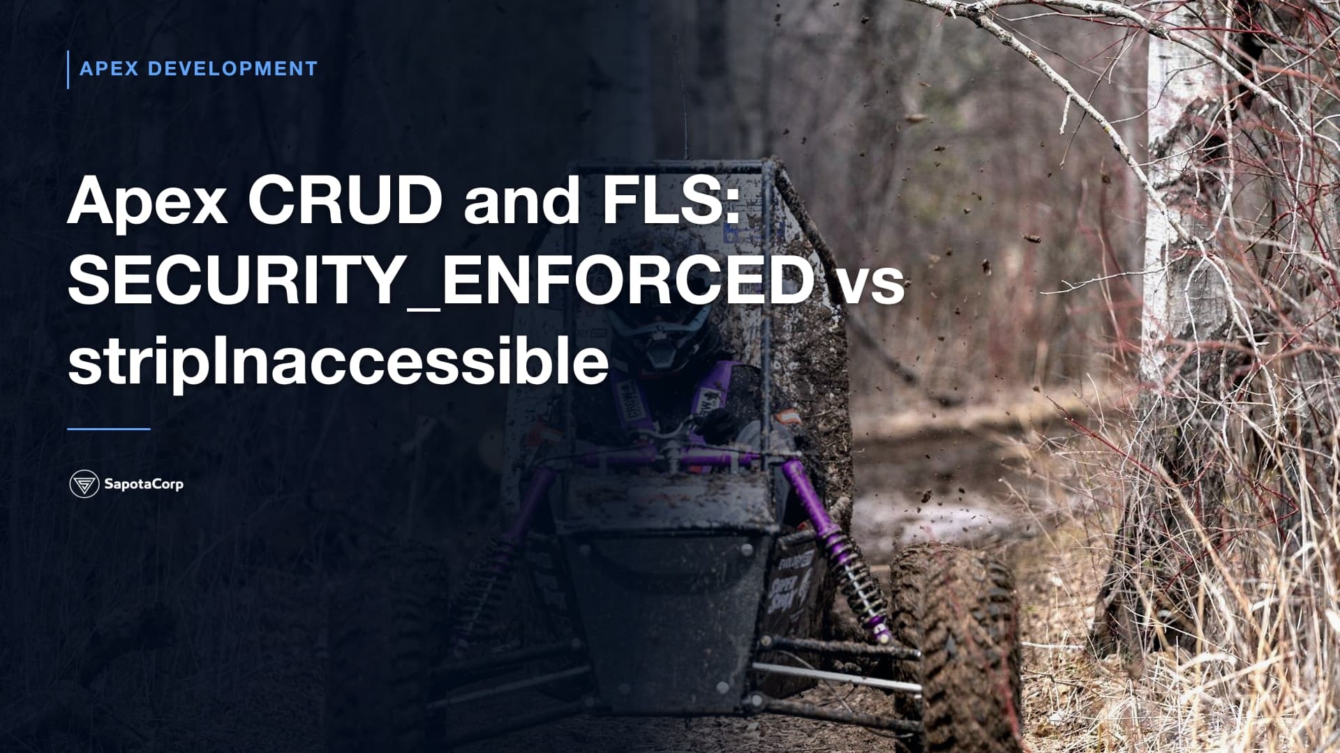Apex CRUD and FLS: SECURITY_ENFORCED vs stripInaccessible