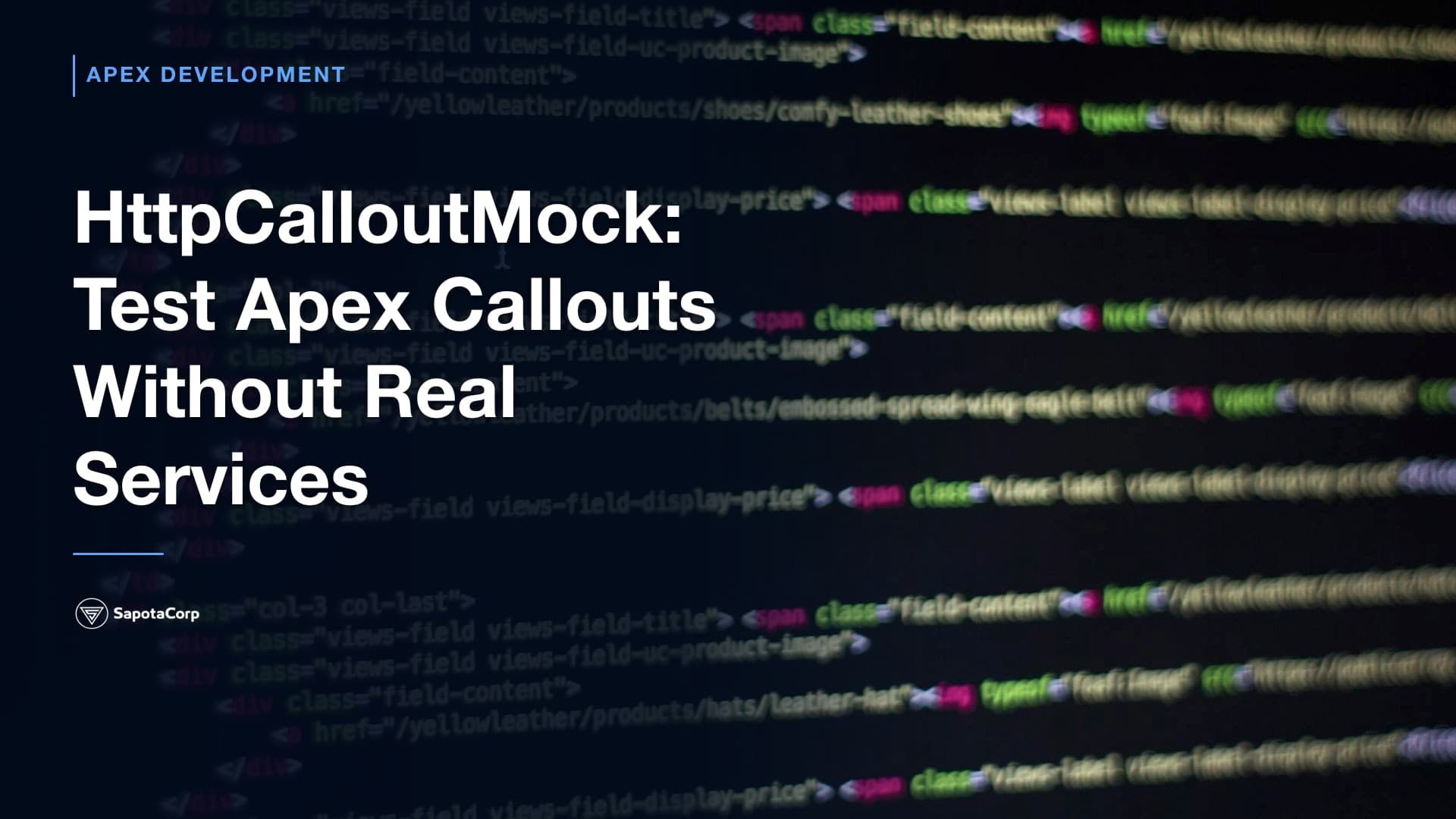 HttpCalloutMock: Test Apex Callouts Without Real Services