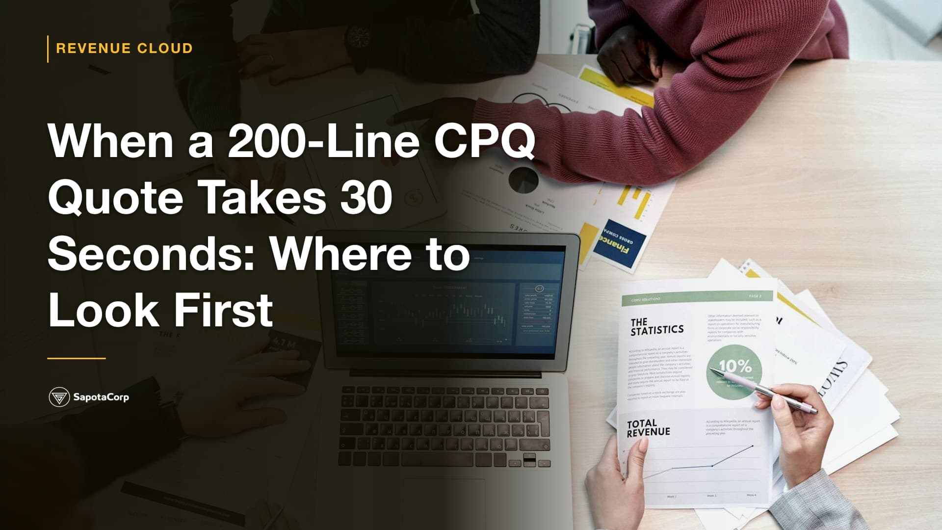 When a 200-Line CPQ Quote Takes 30 Seconds: Where to Look First