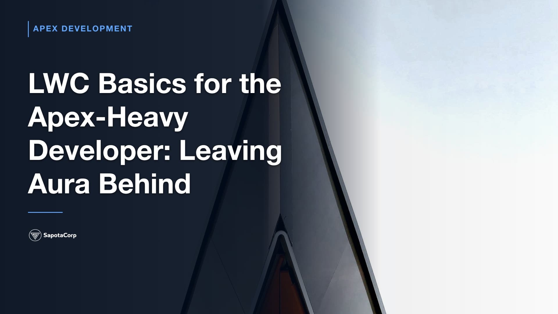 LWC Basics for the Apex-Heavy Developer: Leaving Aura Behind