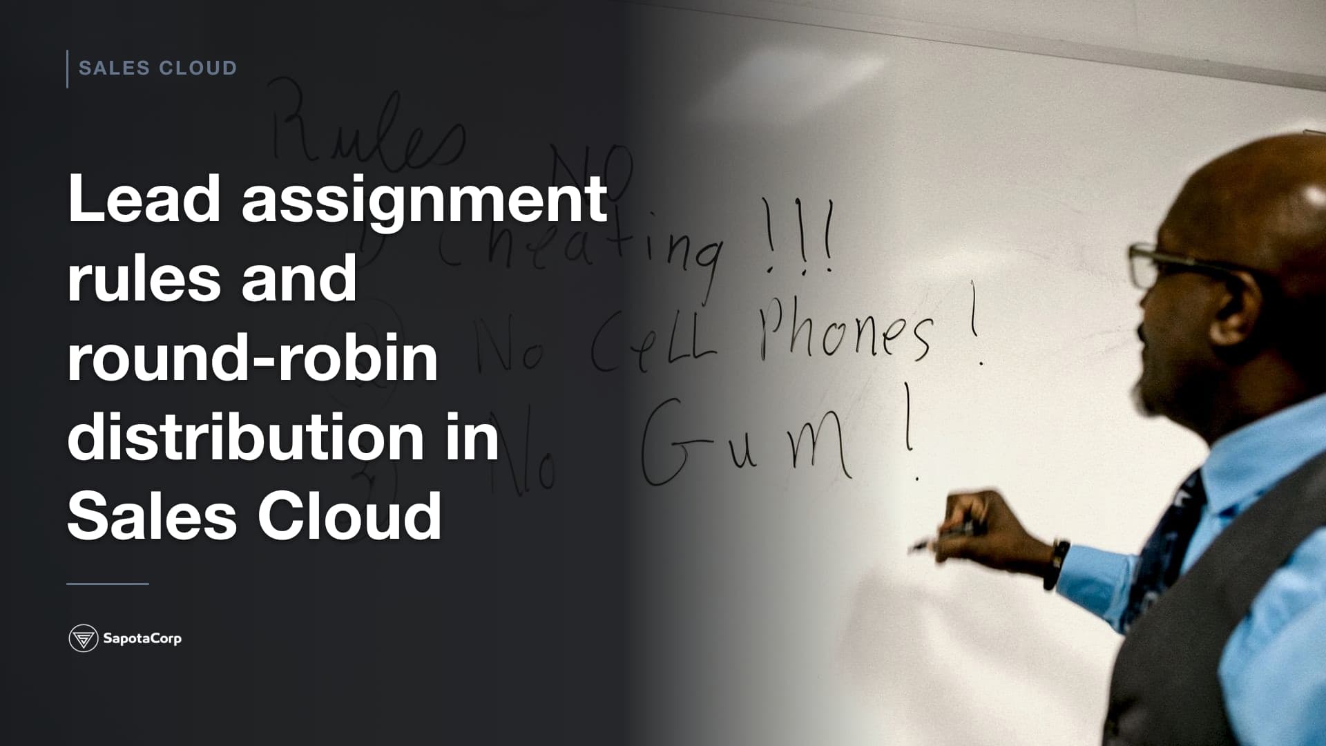 Lead assignment rules and round-robin distribution in Sales Cloud