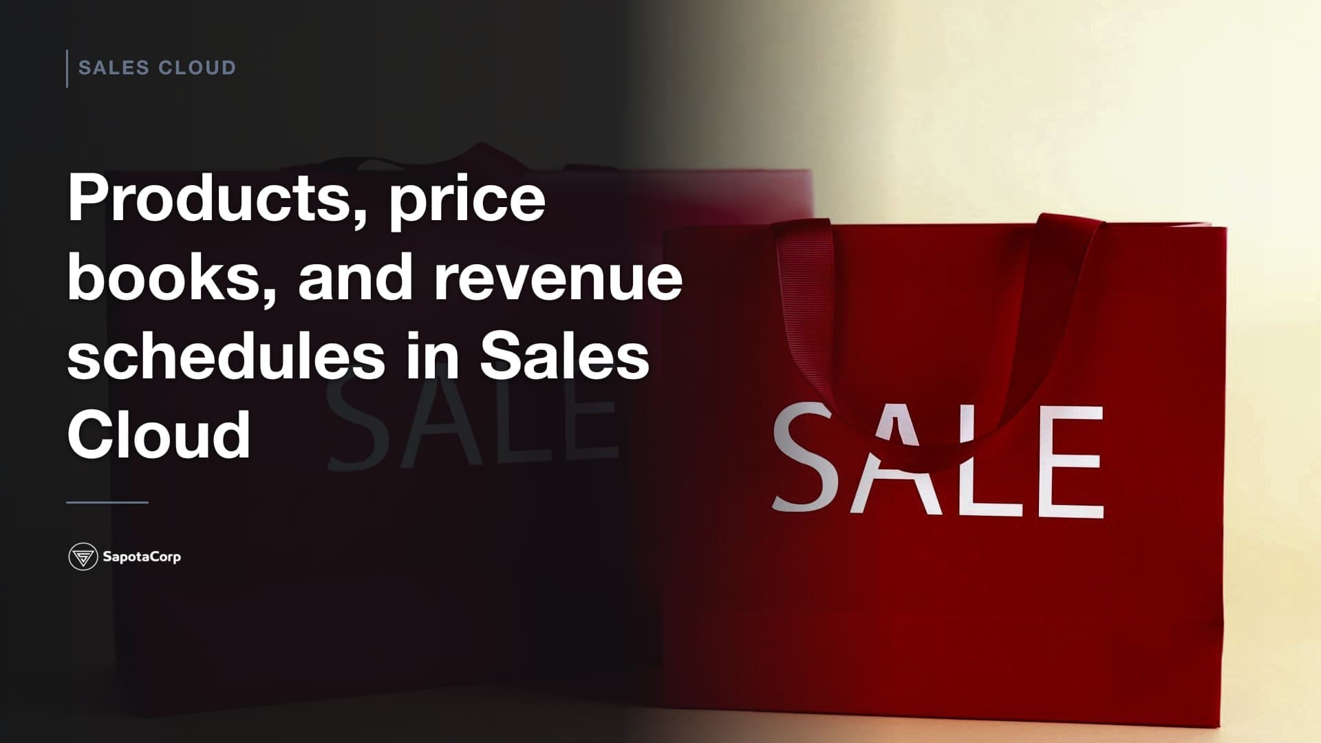 Products, price books, and revenue schedules in Sales Cloud