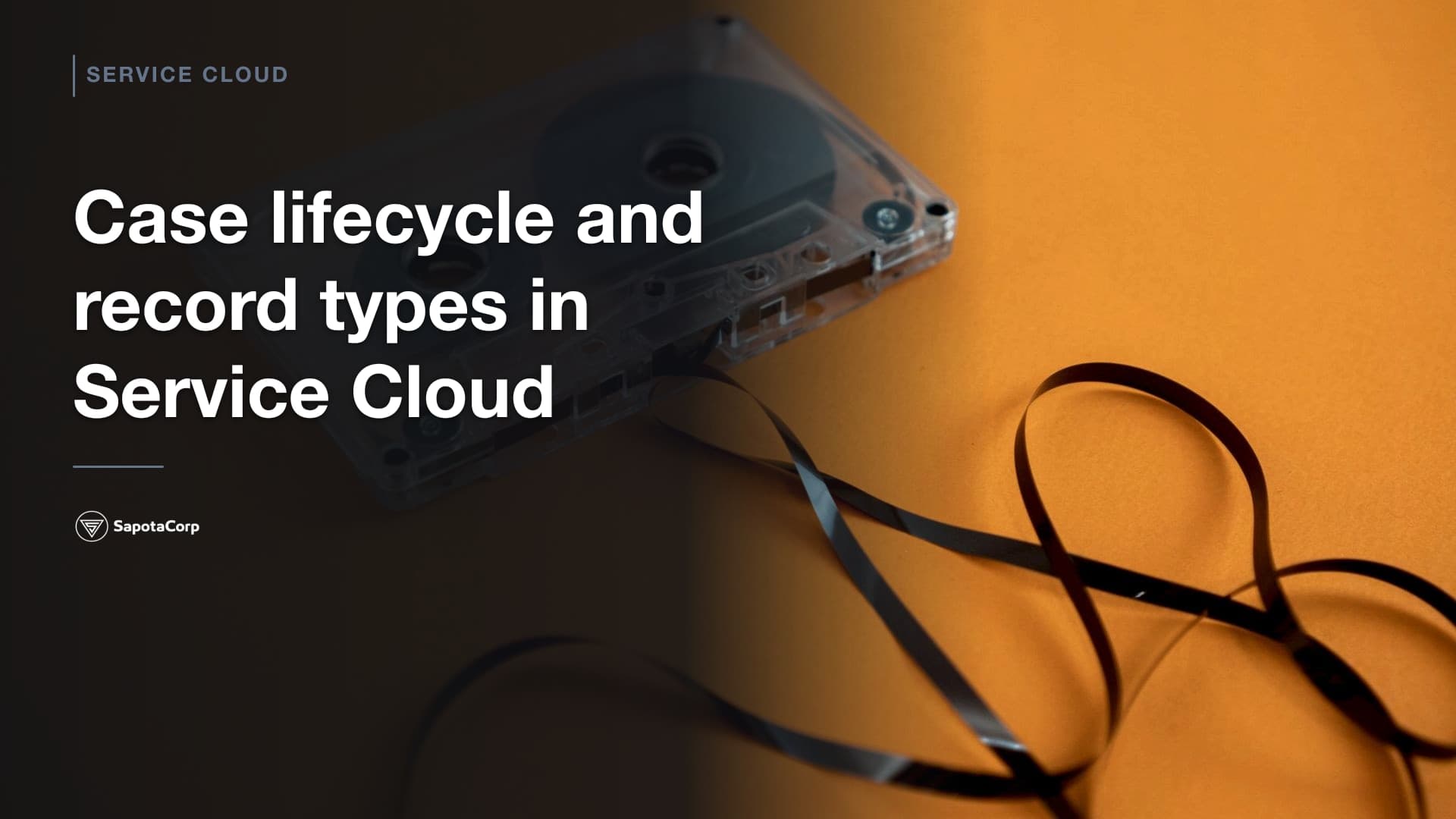 Case lifecycle and record types in Service Cloud