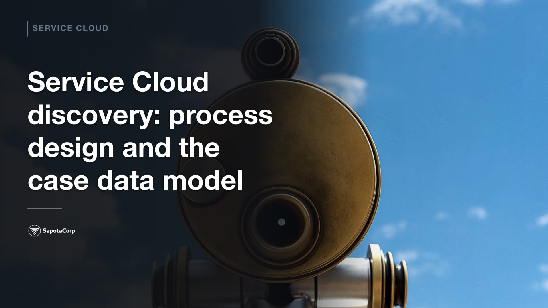 Service Cloud discovery: process design and the case data model