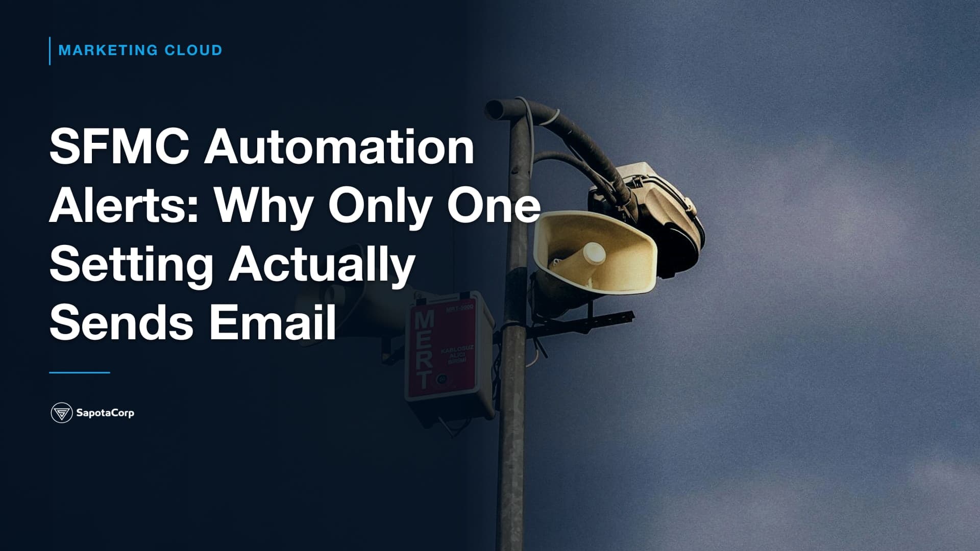 SFMC Automation Alerts: Why Only One Setting Actually Sends Email