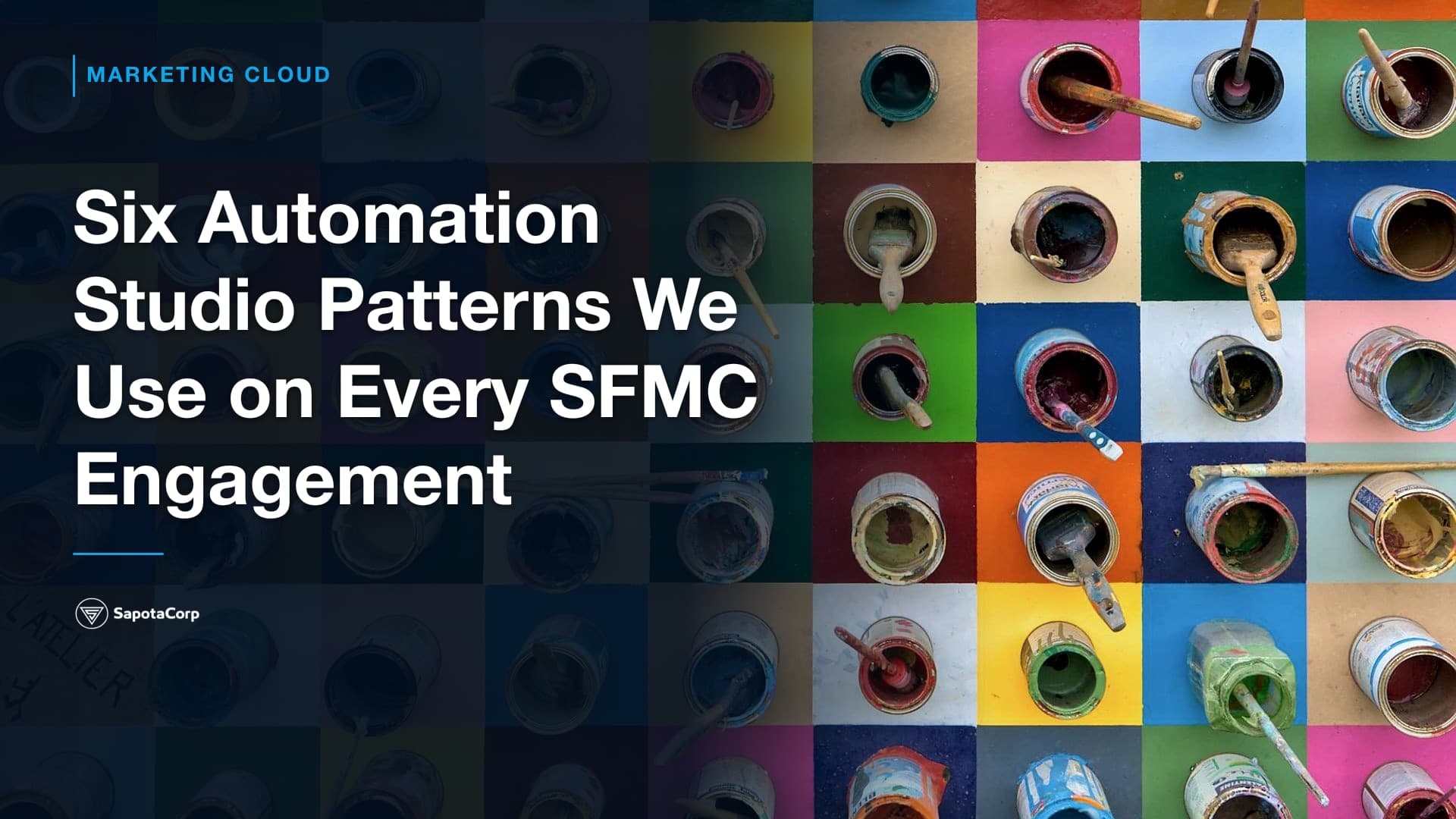 Six Automation Studio Patterns We Use on Every SFMC Engagement