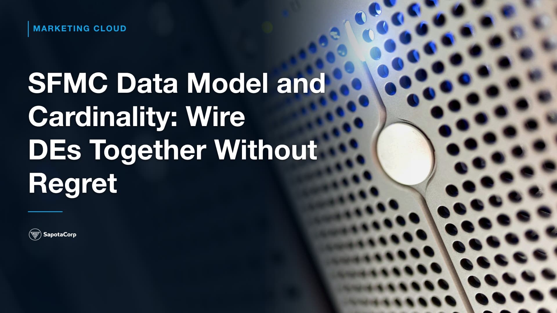 SFMC Data Model and Cardinality: Wire DEs Together Without Regret