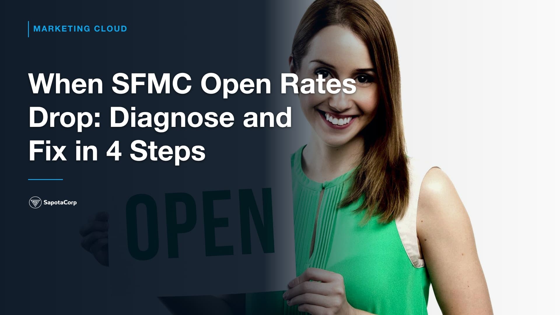 When SFMC Open Rates Drop: Diagnose and Fix in 4 Steps