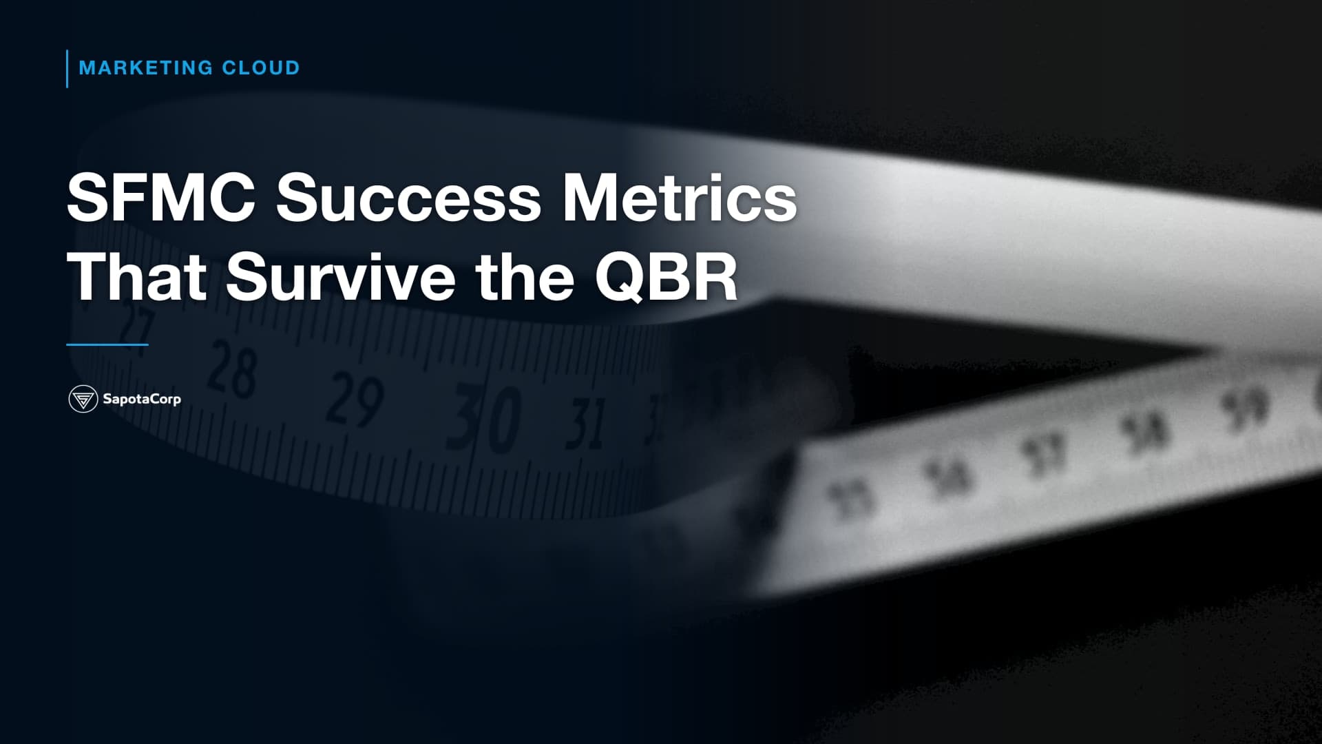 SFMC Success Metrics That Survive the QBR