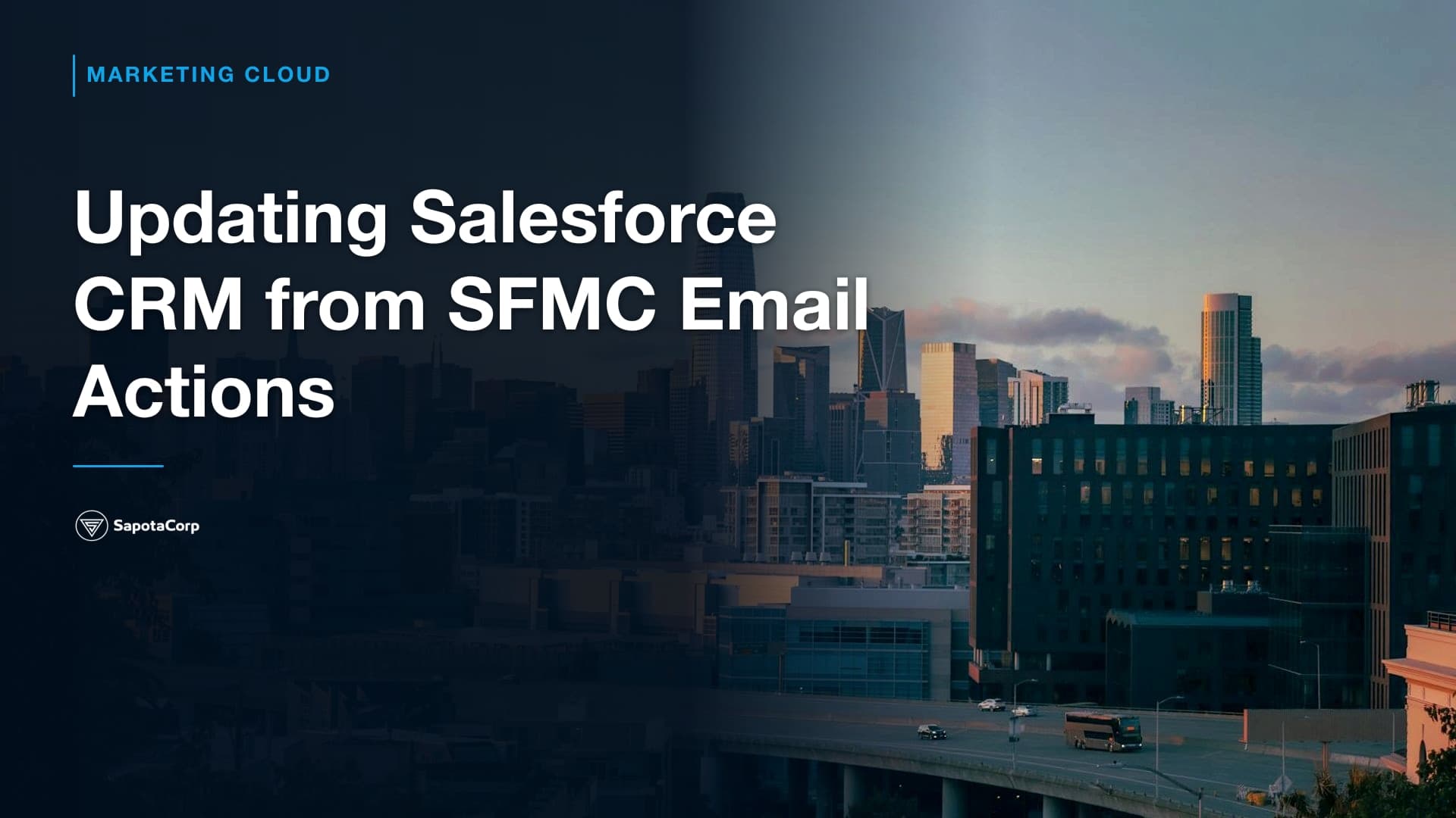 Updating Salesforce CRM from SFMC Email Actions