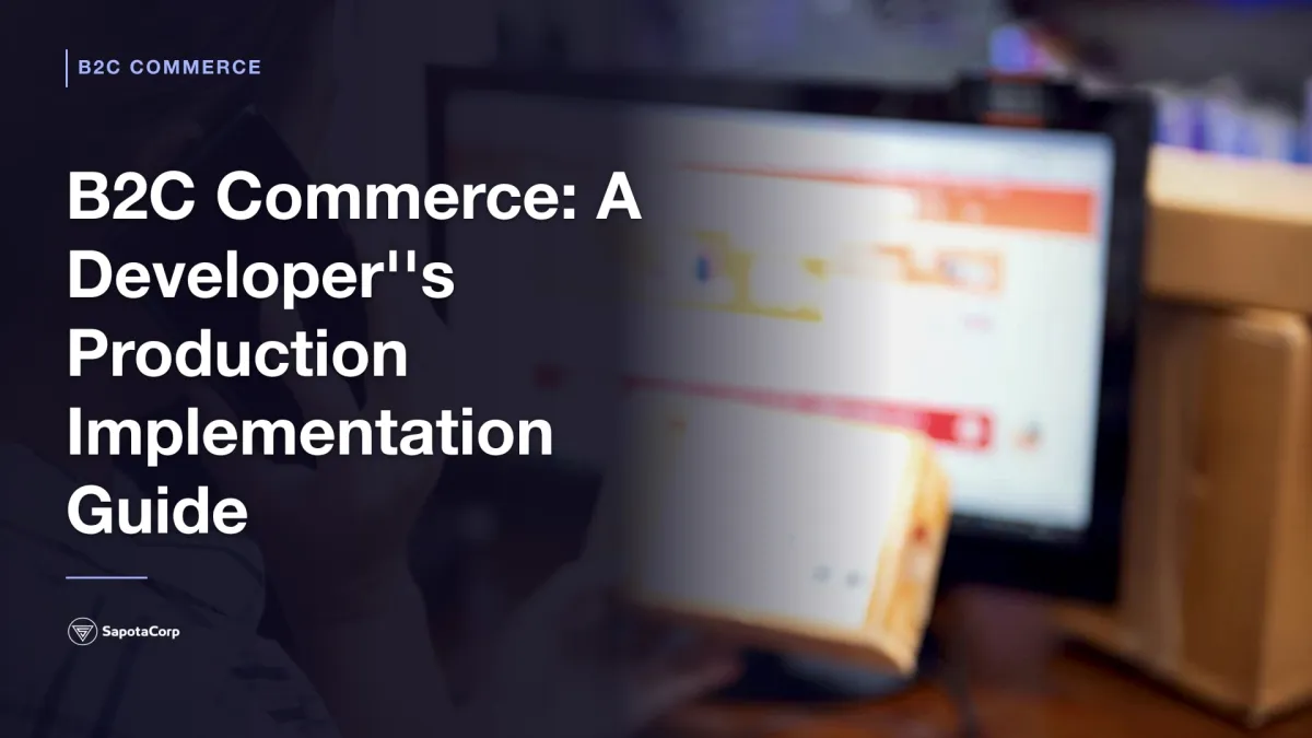 B2C Commerce: A Developer''s Production Implementation Guide