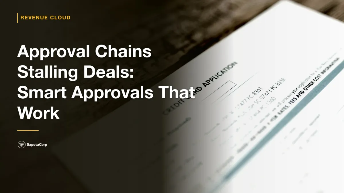 Approval Chains Stalling Deals: Smart Approvals That Work