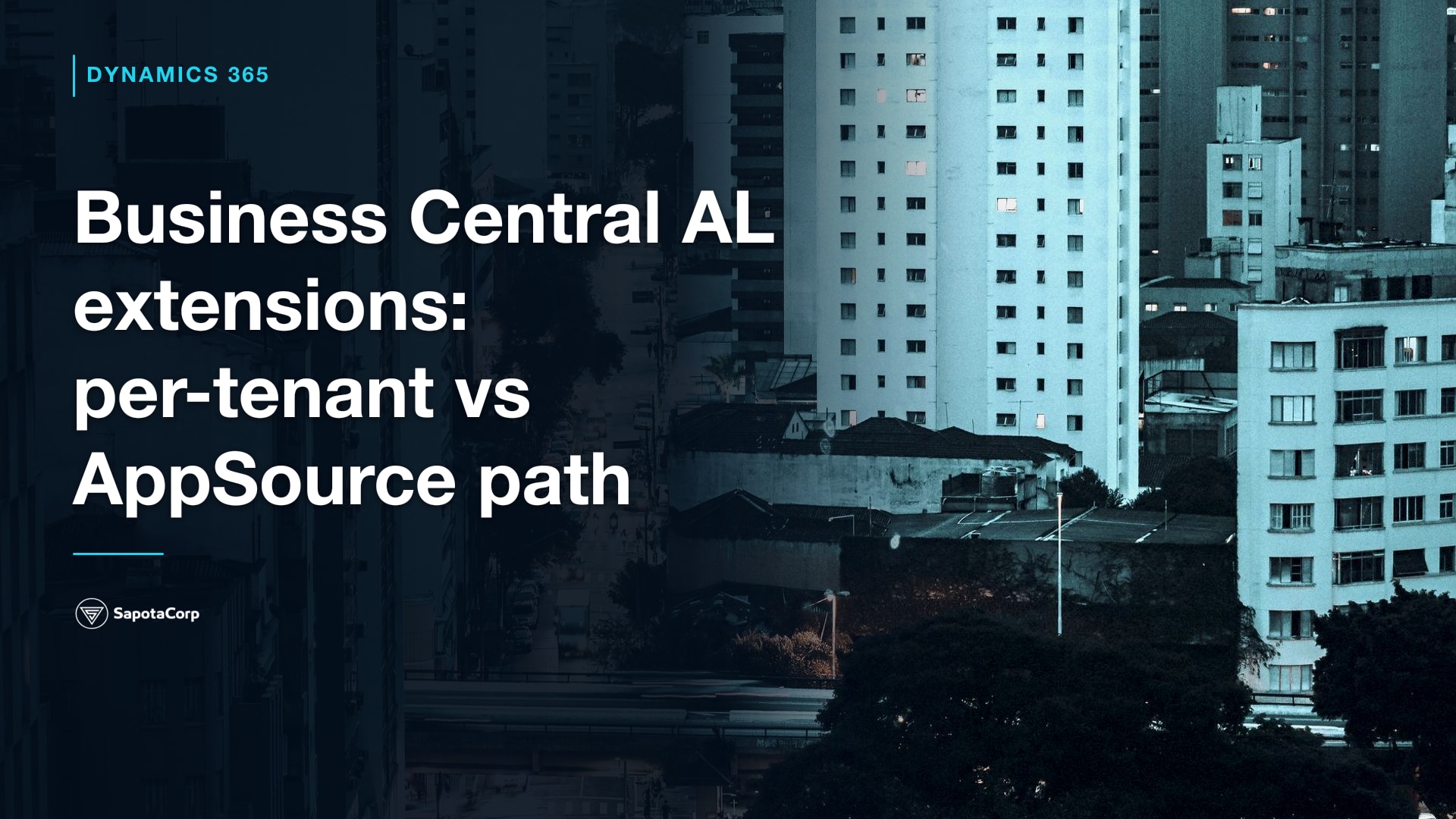 Business Central AL extensions: per-tenant vs AppSource path