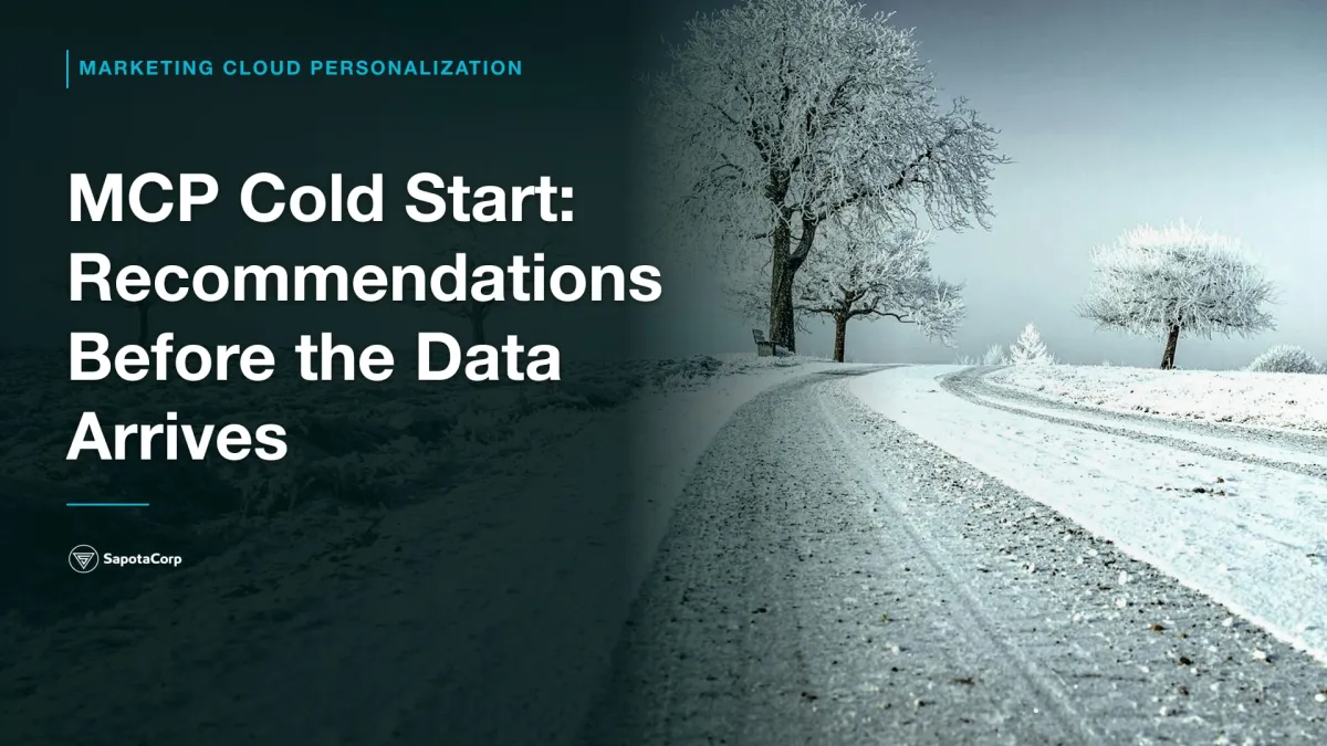 MCP Cold Start: Recommendations Before the Data Arrives