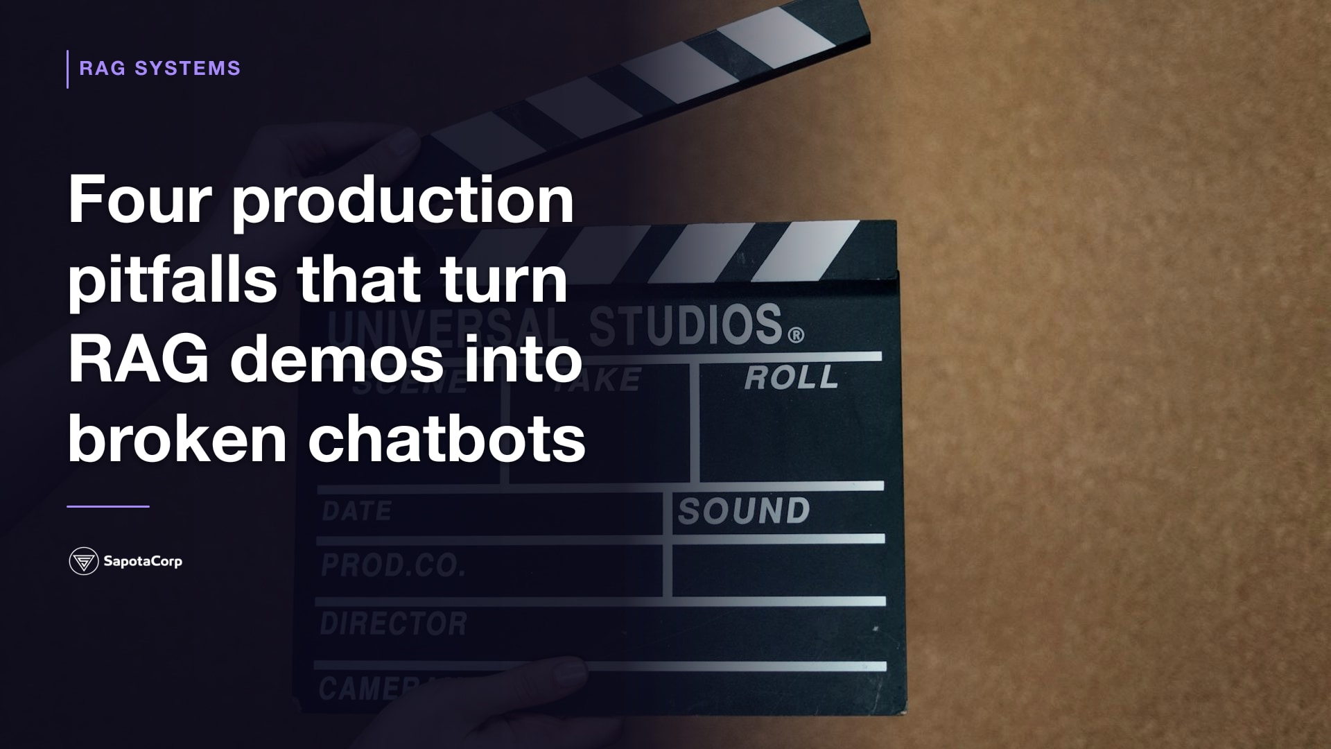 Four production pitfalls that turn RAG demos into broken chatbots
