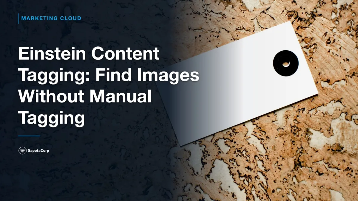 Einstein Content Tagging: Find Images Without Manual Tagging