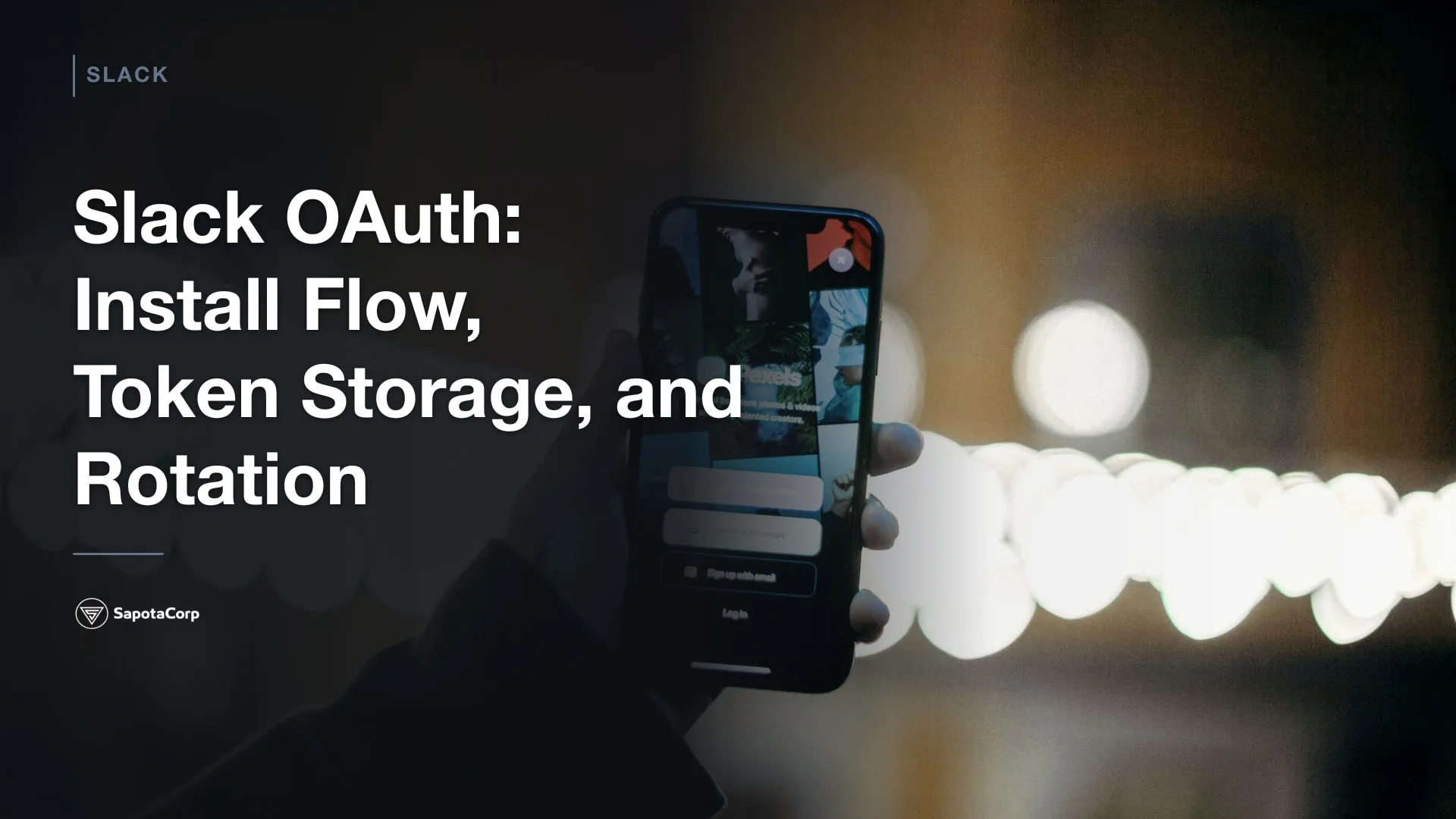 Slack OAuth: Install Flow, Token Storage, and Rotation