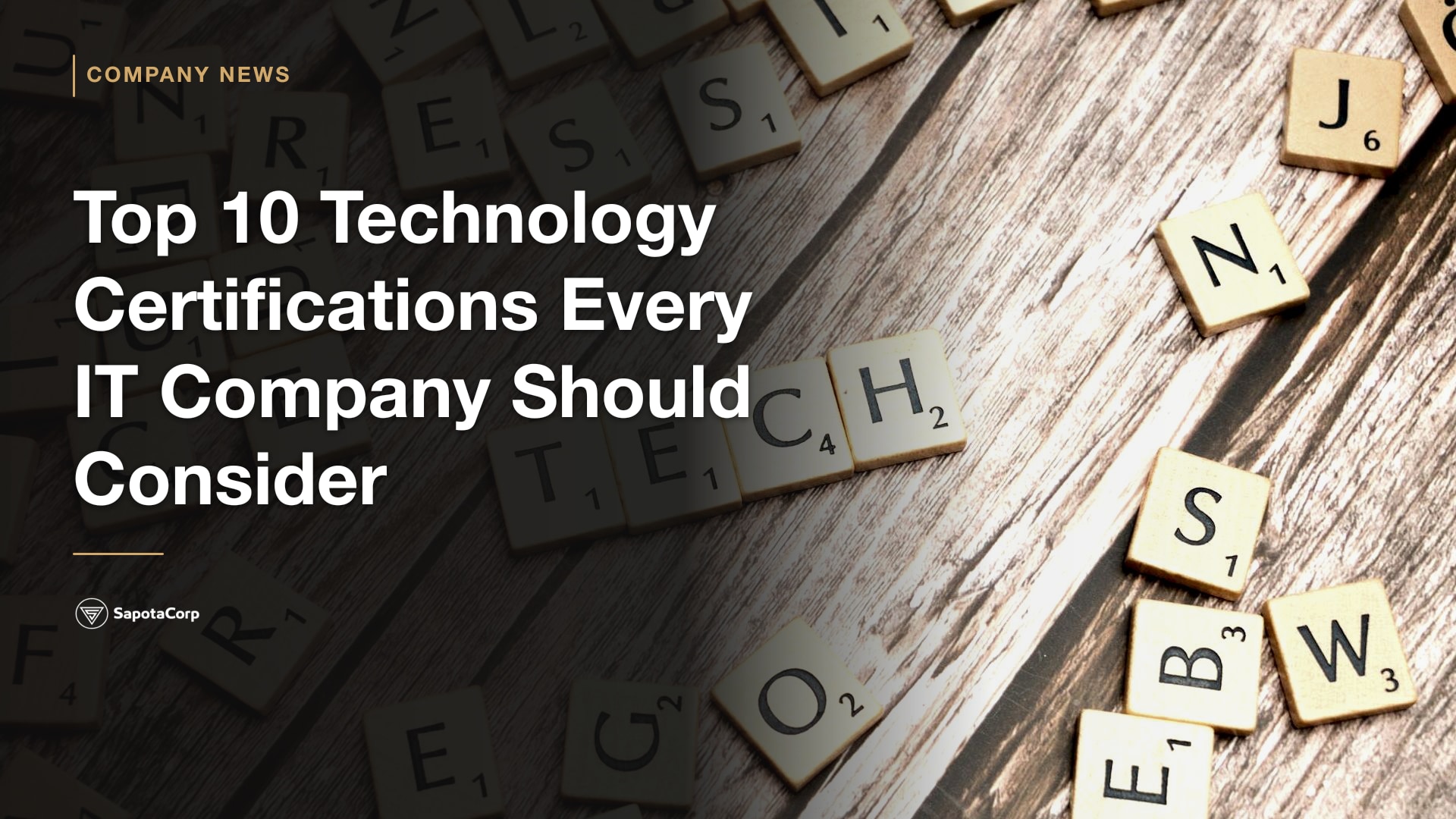 Top 10 Technology Certifications Every IT Company Should Consider